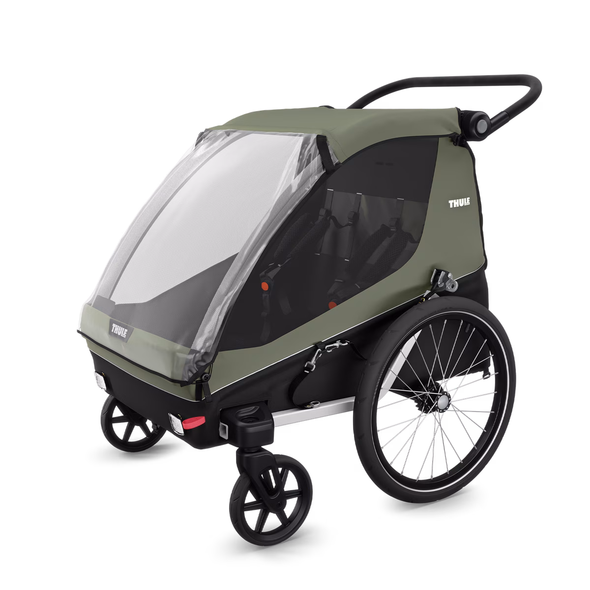 Thule Courier prikolica za kolo, zelena