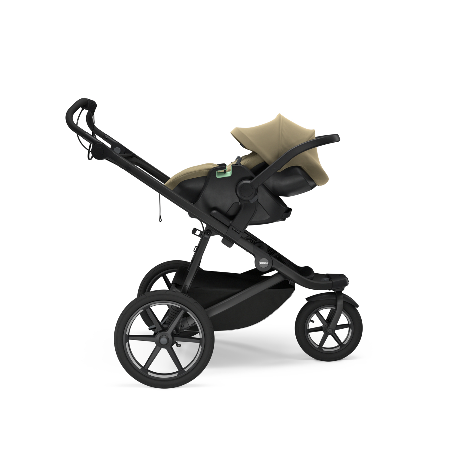 Thule Urban Glide 4 kolesni univerzalni voziček, taupe - Image 3